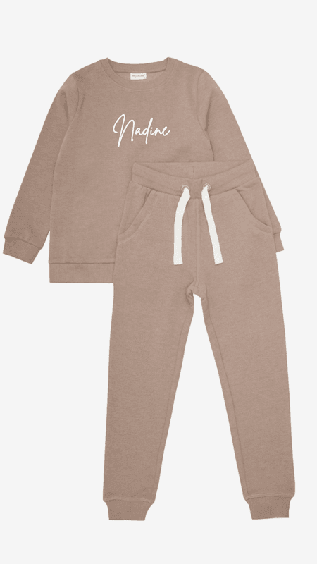 Minymo joggedress barn - fossil