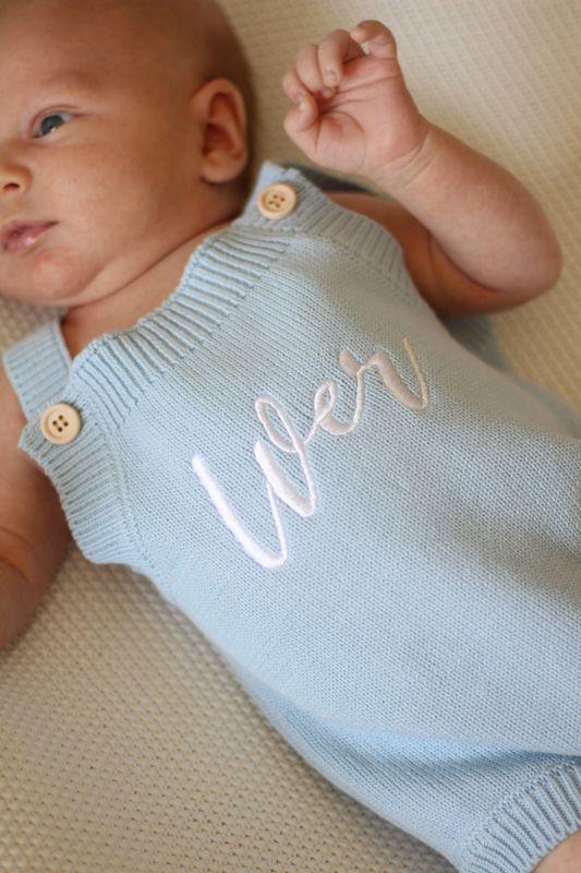 Breeze romper - powder blue