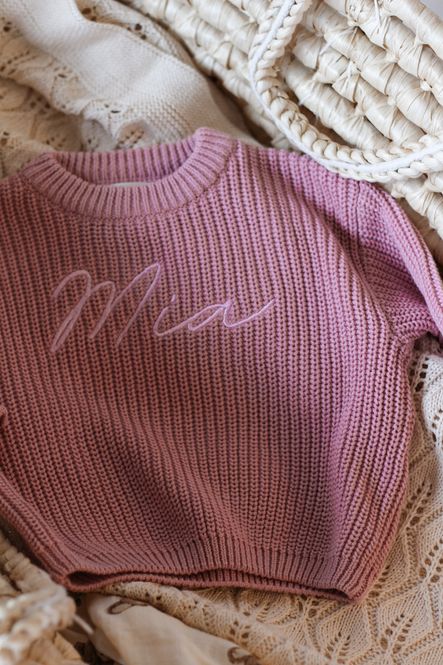 Hovedbilde Knit genser barn - rose