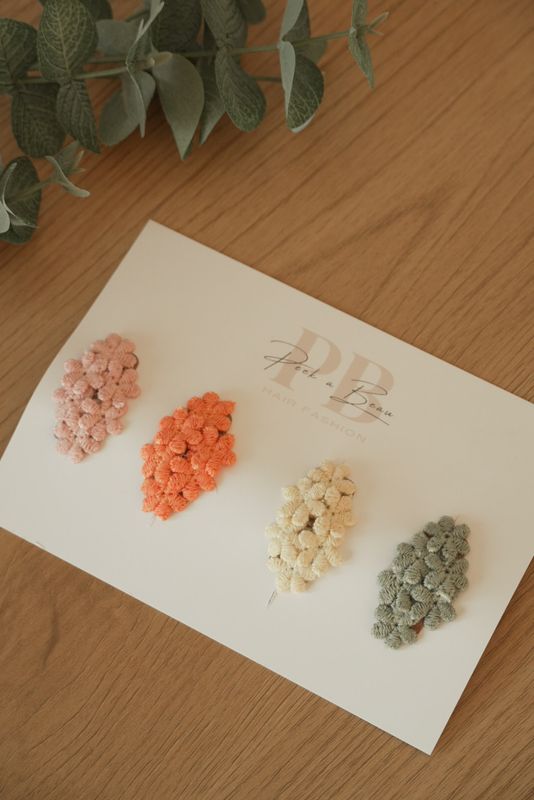 Hårspenner 4 pk - flower bomb