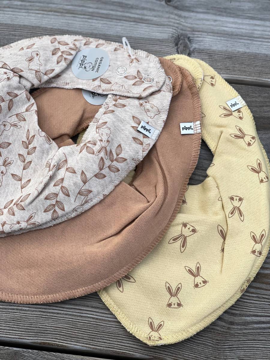 3 pk smekke - indian tan bunny