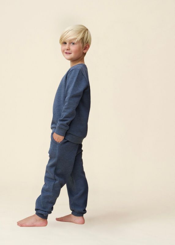 Minymo joggedress barn - ombre blue