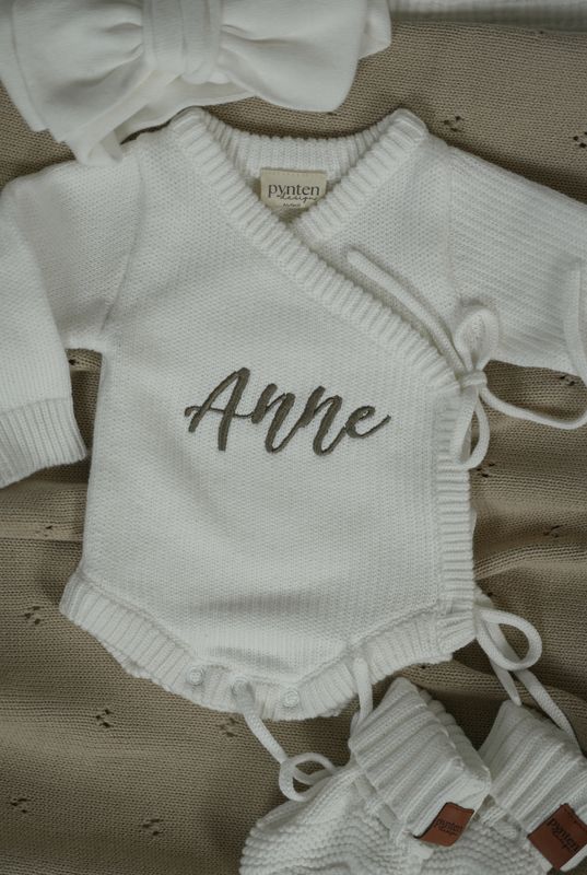 First Outfit sett - milky white