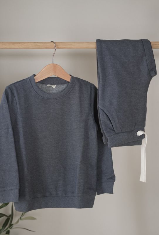 Minymo joggedress barn - ombre blue