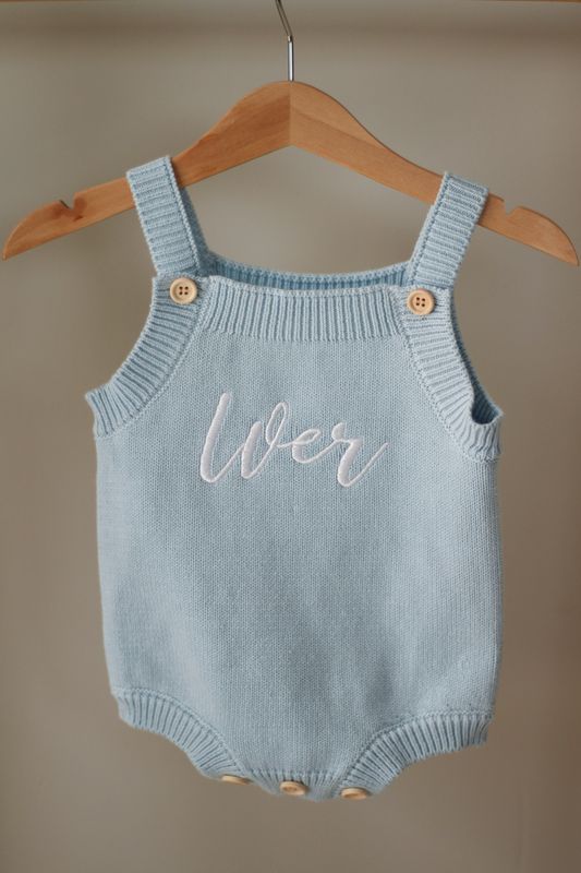 Breeze romper - powder blue