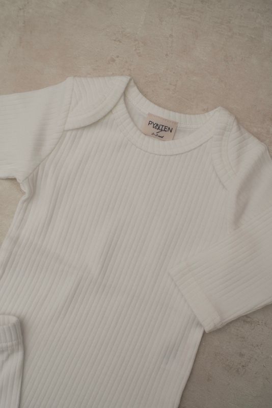 Basic rib sett - white