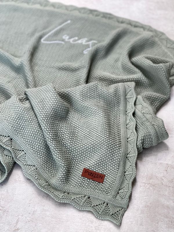 Soft babyteppe - sage