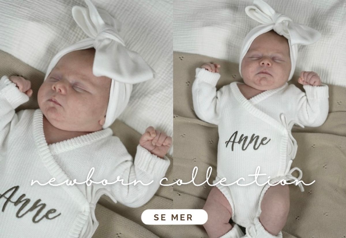 romper, barneklær, babyklær med navn,