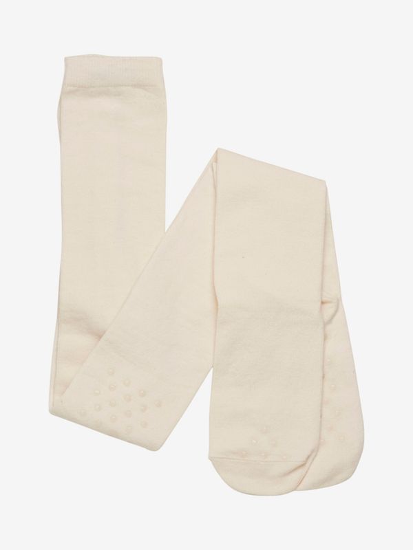 Minymo strømpebukse med antiskli - offwhite