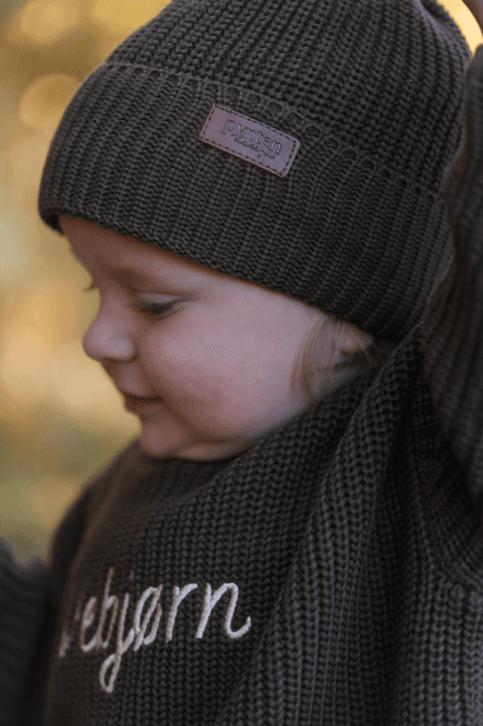Hovedbilde Knit lue - brown